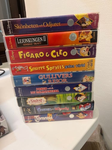 Walt Disney Klassiker VHS Samling