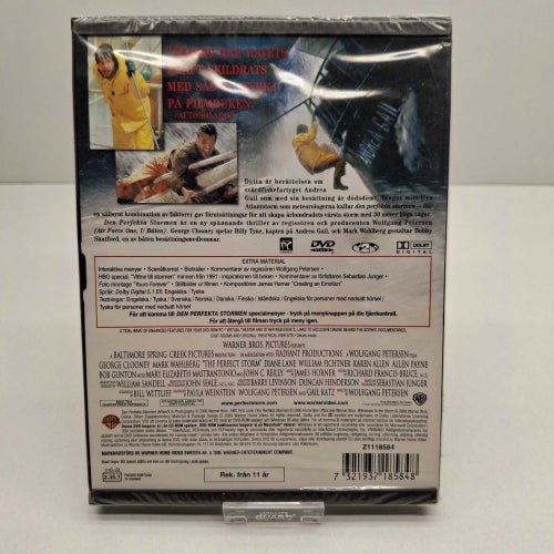 The Perfect Storm - Snapcase - Region 2, DVD-Film, Svensk text, Inplastad