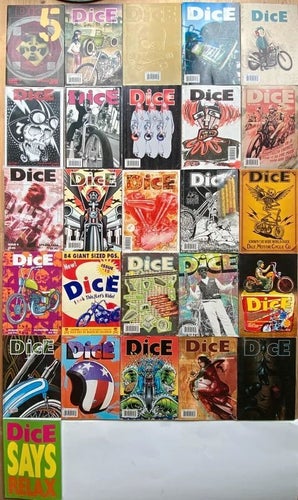 Dice Magazine - 46 olika nummer.