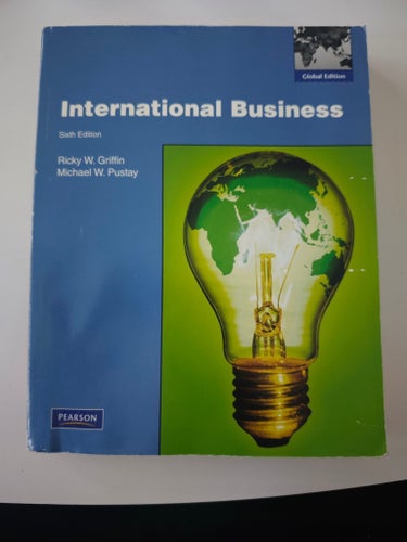 International Business 6th Edition – Griffin & Pustay – Global Edition