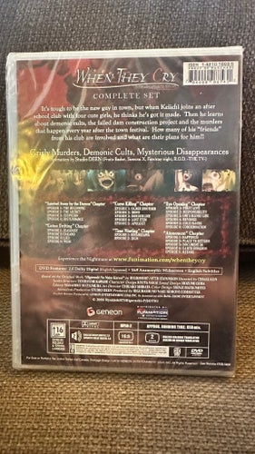 When They Cry - Higurashi No Naku Koro Ni - Komplett DVD-box