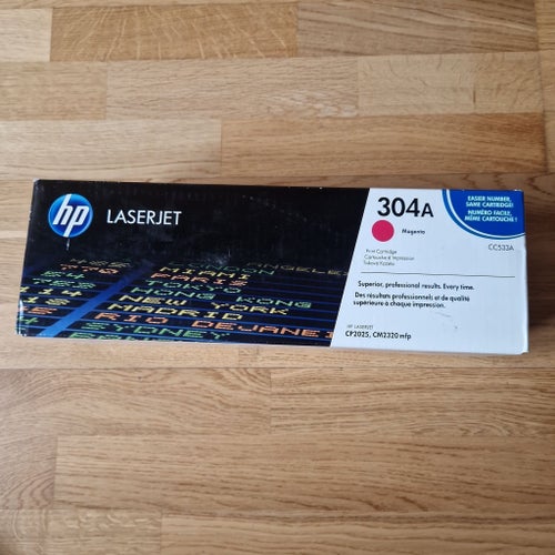 HP LaserJet 304A Magenta Toner CC533A