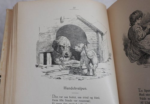 Kaalunds Fabler et Halvhundrede billeder , 1916  Bilder av J.T. Lundbye
