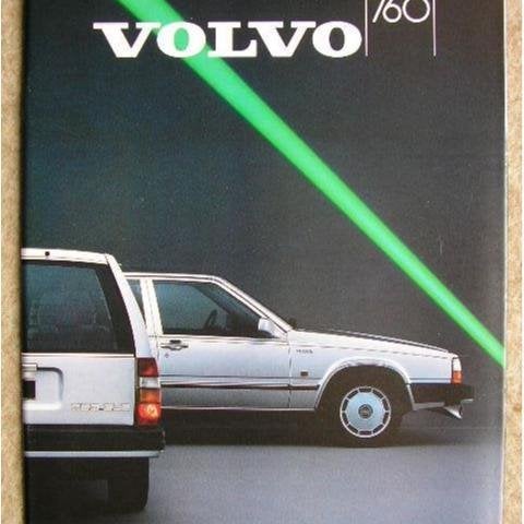 VOLVO Försäljningsbroschyr 760 1987