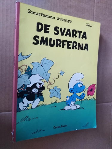 Smurfernas Äventyr Peyo De svarta smurferna 2:a upplagan