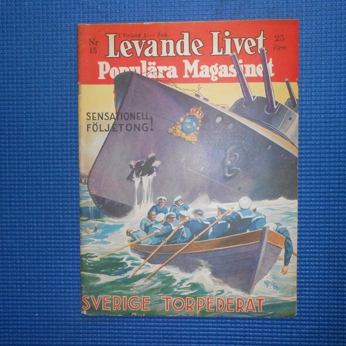 Levande livet 15 1938 John W Nylander Tage Thiel 91:an Karlsson Blixt Gordon
