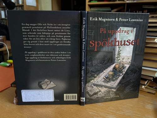 På uppdrag i spökhuset av Erik Magntorn, bok, SM, Very Fine plus