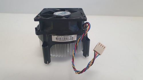 HP 480502-001 CPU-kylfläns med fläkt