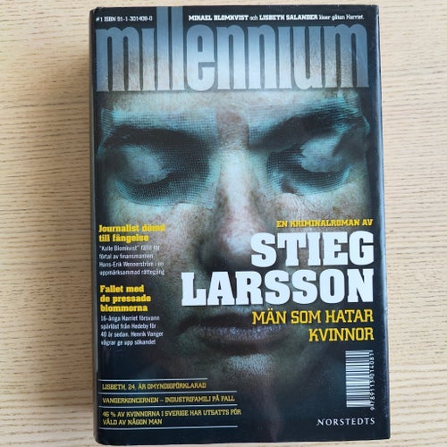 Män som hatar kvinnor av Stieg Larsson, utgiven okänt år
