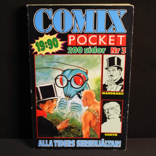 Comix pocket - NR 3 - 1989 - Mandrake / Garth