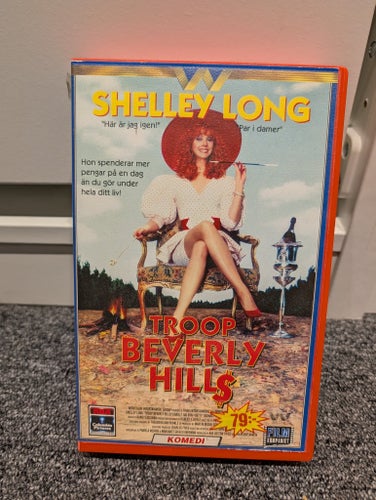 VHS: Troop Beverly Hills med Shelley Long Svensk Utgåva