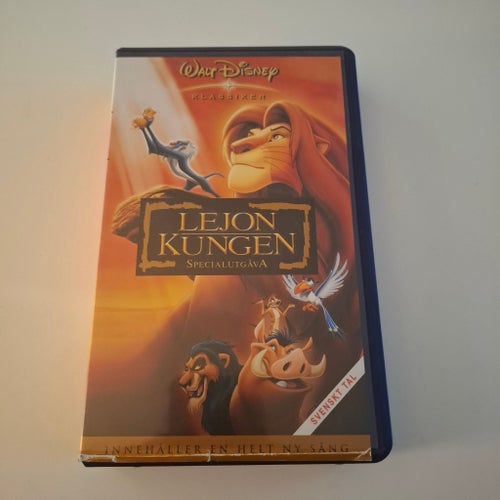 Lejonkungen - Specialutgåva (VHS)