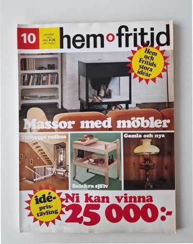 Hem o fritid tidning nr 10 1973