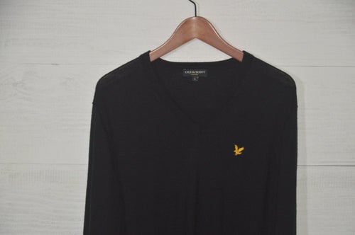 Lyle&Scott merinoull tröja L