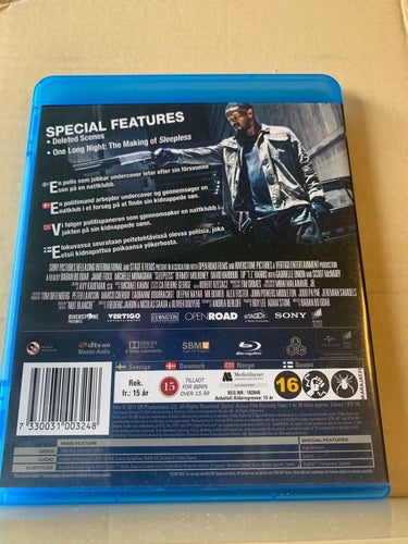 Sleepless, Blu-ray