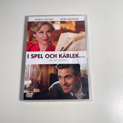 DVD - I spel och Kärlek… är allt tillåtet. Leatherheads George clooney
