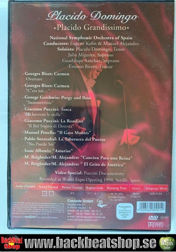 PLACIDO DOMINGO - IN CONCERT (PLACIDO GRANDISSIMO)