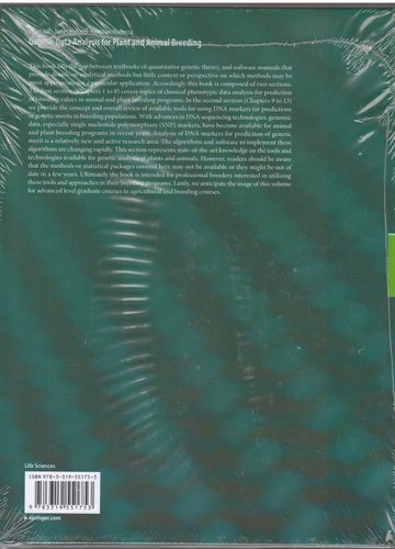 Genetic Data Analysis for Plant and Animal Breeding / Fikret Isik, James Holland