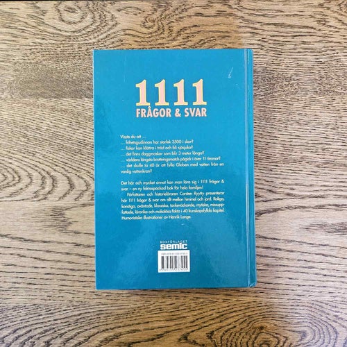 1111 frågor och svar - Carsten Ryytty