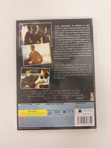 The Outsiders - Dvd Sv Text