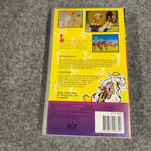 Lucky Luke - Handelsmannen / Utmaningen - VHS
