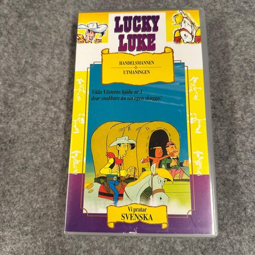 Lucky Luke - Handelsmannen / Utmaningen - VHS