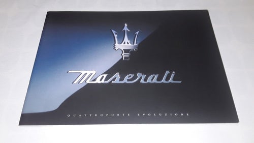 Maserati broschyr