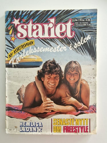 Starlet tidning nr 7 1982 - Goldie Hawn