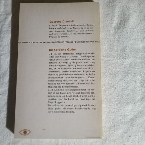 De nordiske Guder by Georges Dumèzil