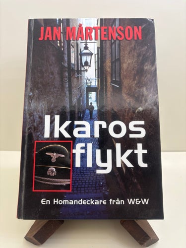Jan Mårtenson – Ikaros flykt (Homan-deckare) Inbunden
