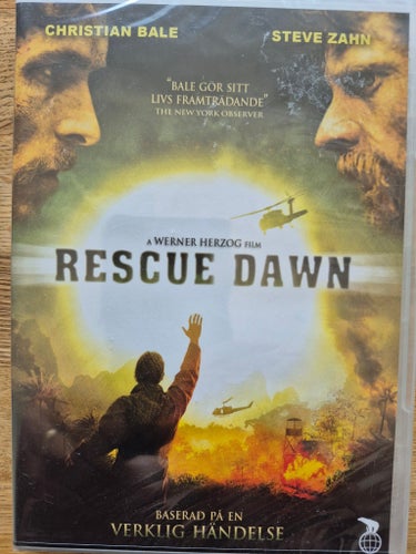 Rescue Dawn DVD Ny/Inplastad
