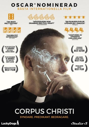 Corpus Christi (2019) Jan Komasa med Bartosz Bielenia och Aleksandra Konieczna.