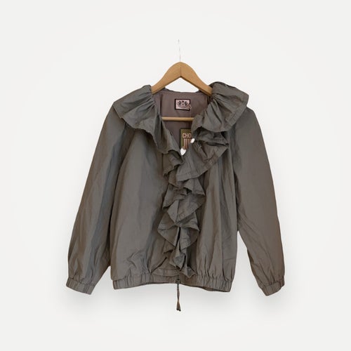 Juicy Couture French Press Ruffle-jacka NWT
