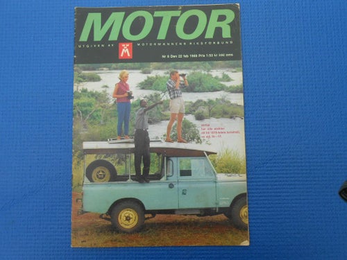 Motor nr 8 1968 Reanault 16 Tor Line Fiat 125 Rover 2000