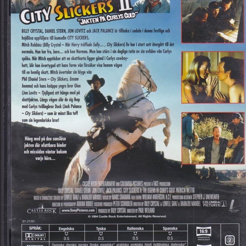 DVD / City Slickers II: Jakten På Curlys Guld / Billy Crystal / Nyskick