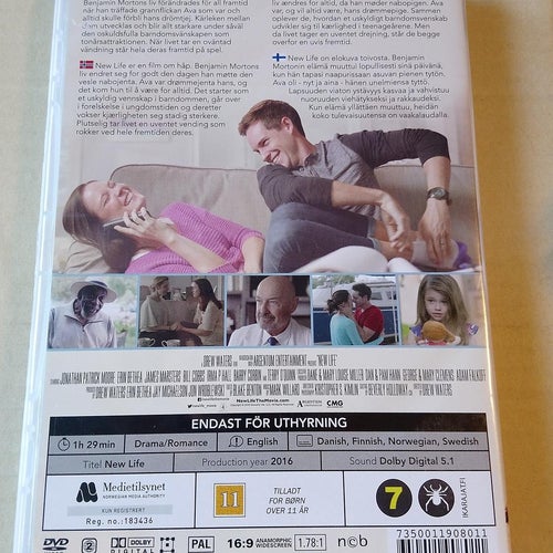 New life, Dvd
