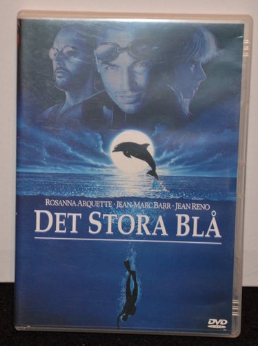 Det Stora Blå - DVD Rosanna Arquette Jean Reno Luc Besson Svensk text