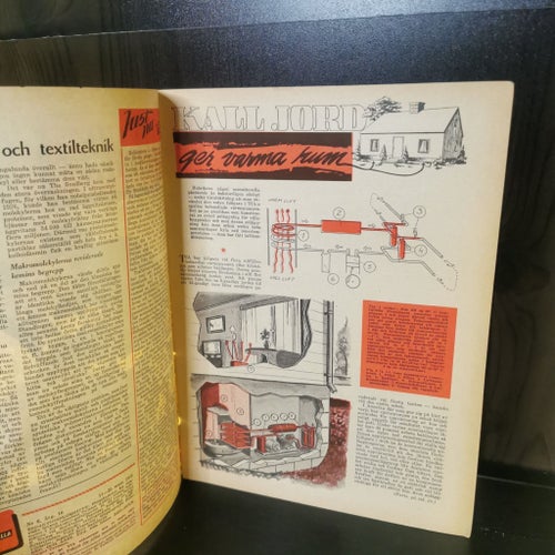Teknik för Alla - Stort motorummer, nr 6, 1955