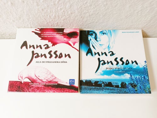 Anna Jansson 2st Ljudböcker 17CD Maria Wern Marie Richardson
