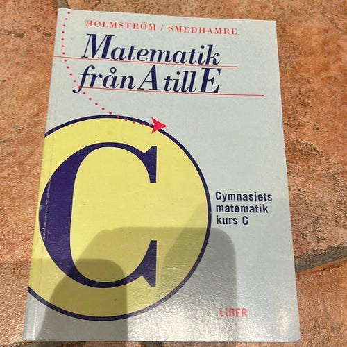 Matematik från A till E av Holmström / Smedhamre