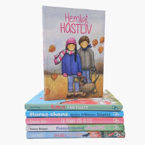 Penny & Friends - bokpaket med 6 hästböcker