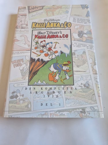 Kalle anka - Den kompletta årgången 1952, del 1. Oläst/Nyskick!