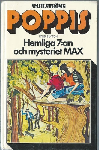 POPPIS NR 26 - HEMLIGA 7:AN OCH MYSTERIET MAX - ENID BLYTON