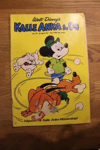 KALLE ANKA & CO 1972 NR 17