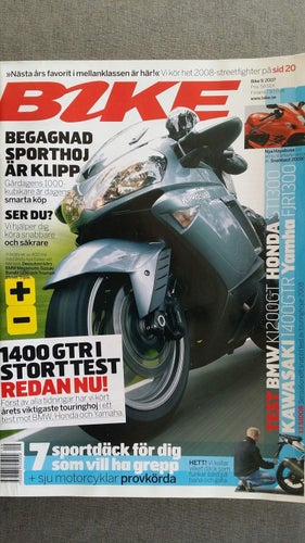 Bike 9 2007: Kawasaki VN 900 Custom, Yamaha XVS 1300 Midnight Star, BMW K1200 GT