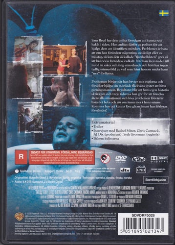 DVD / Butterfly Effect 3: Revelation / Rachel Miner / Ex-Rental / Nära nyskick