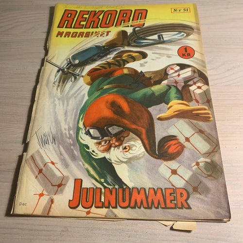 Tidningen Rekord Rekordmagasinet 1950 nr 51 - (baksidan saknas)