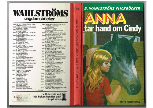 ANNA TAR HAND OM CINDY - Anita Gustavsson (1980)