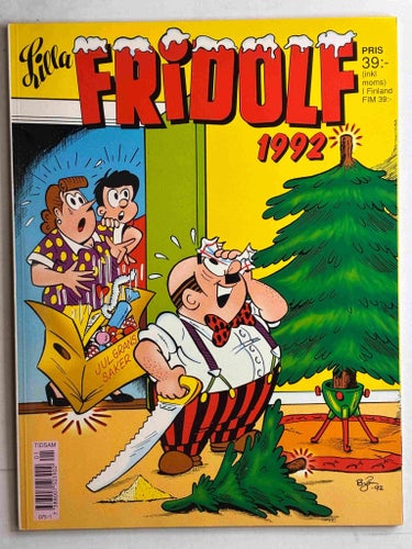 Lilla Fridolf Julalbum 1992: Oläst