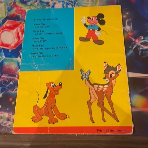 Musse Pigg och Krokodilen, Walt Disney, okänt publiceringsår